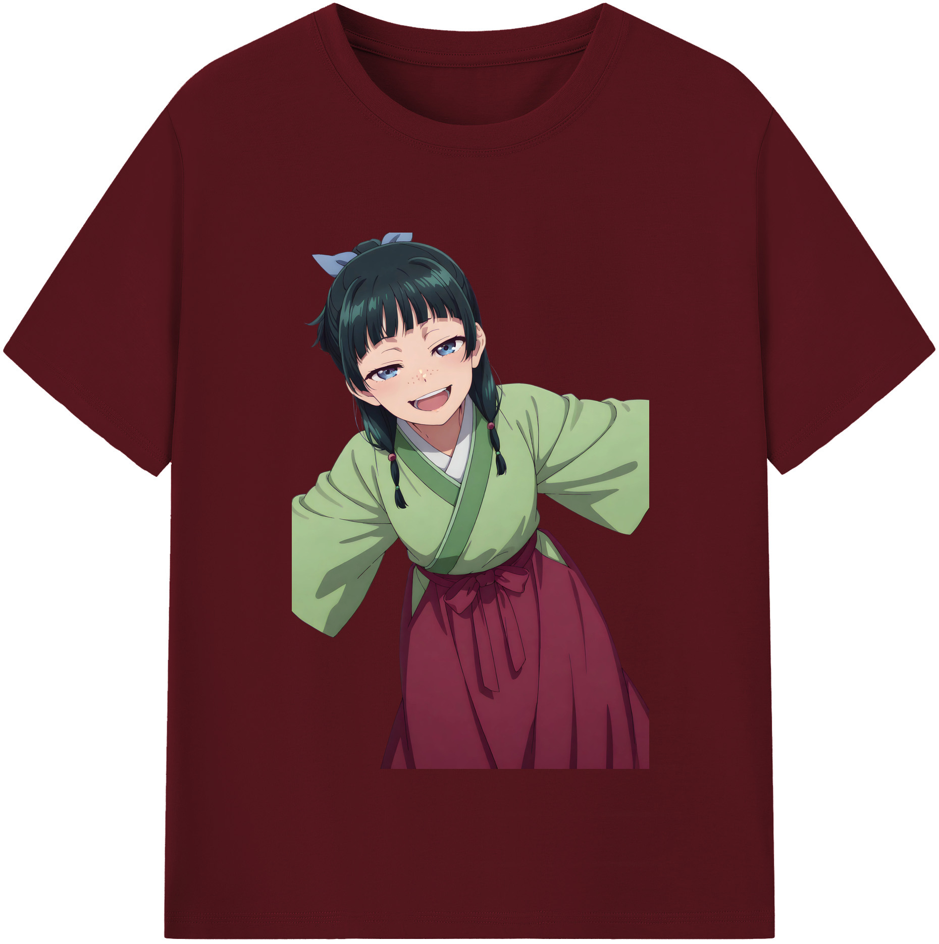 （画像用） 薬屋のひとりごと The Apothecary Diaries 綿100％半袖Tシャツ（フロントプリント）
